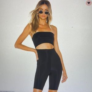 Superdown Kristin Strapless Romper